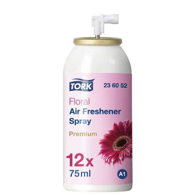 Luftfrisker Spray, Tork A1, Blomst (12x75ml)
