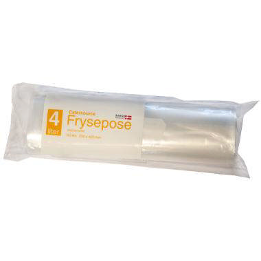 Frysepose m/skrivefelt, 4L (44 stk/rl)