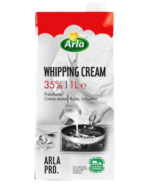 Piskefløde, Arla Pro 35% UHT, 1L