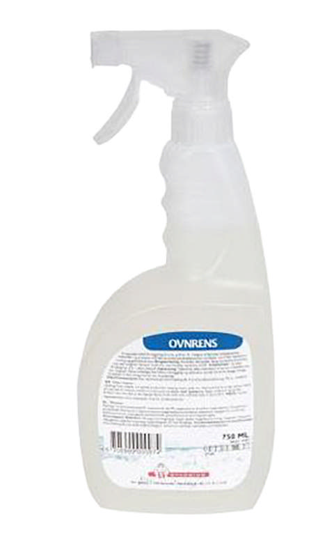 Ovnsrens, Inkl. spraypistol, Parfumefri, 750ml
