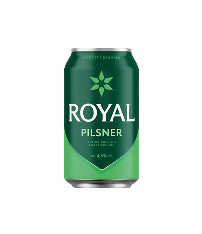 Royal Pilsner, Dåse (24x33cl +pant)