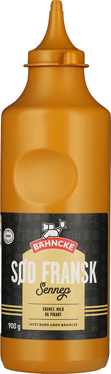 Sennep, Sød Fransk, Bähncke, 900gr